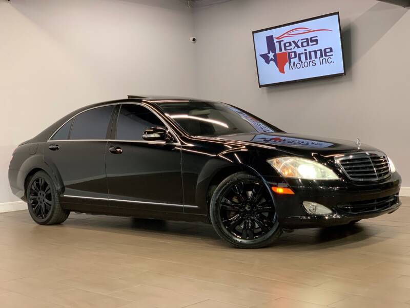 2009 Mercedes-Benz S-Class for sale at Texas Prime Motors in Houston TX