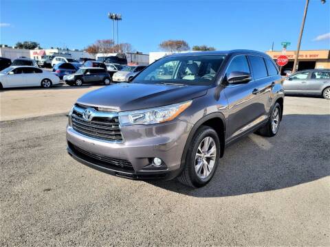 2015 Toyota Highlander for sale at Image Auto Sales in Dallas TX