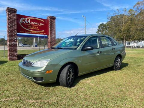 2007 Ford Focus for sale at C M Motors Inc in Florence SC