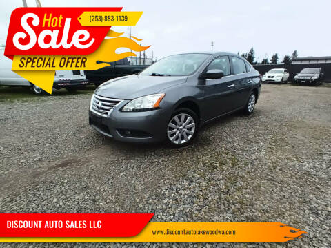 2015 Nissan Sentra for sale at DISCOUNT AUTO SALES LLC in Spanaway WA