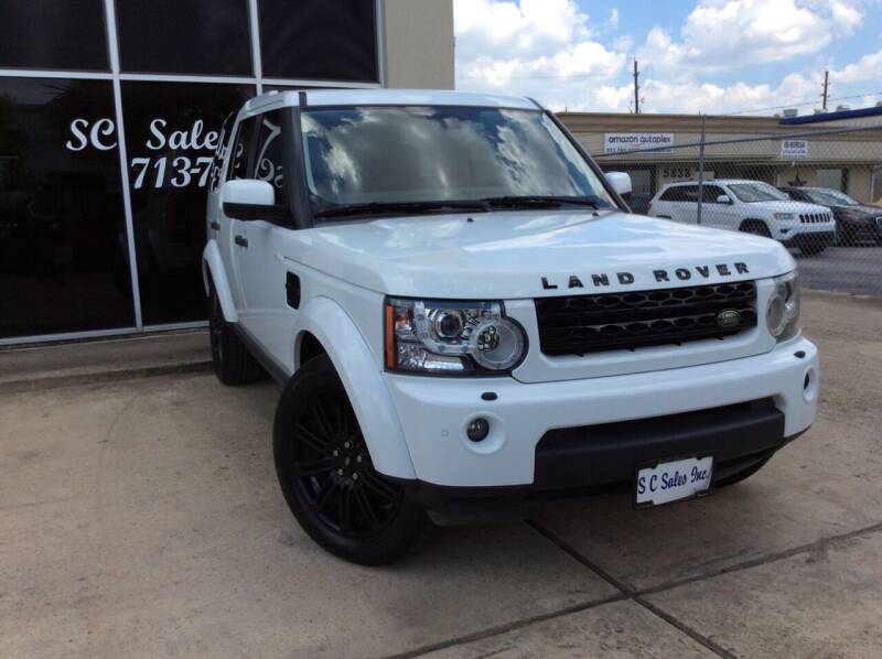 2011 Land Rover LR4 for sale at SC SALES INC in Houston TX
