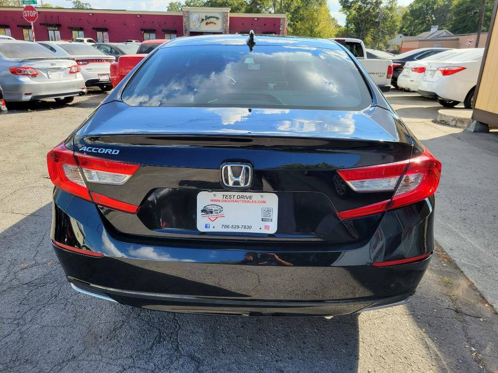 2018 Honda Accord for sale at DAGO'S AUTO SALES LLC in Dalton, GA