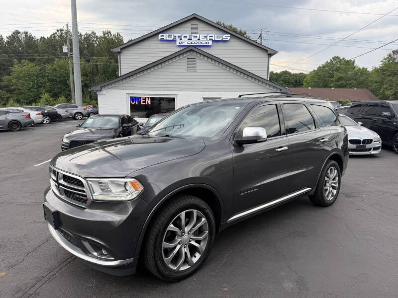 2018 Dodge Durango Citadel Anodized Platinum