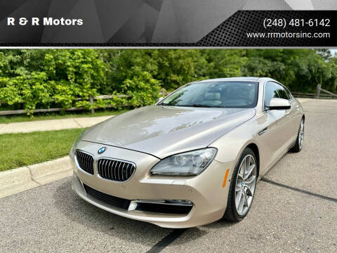 2013 BMW 6 Series for sale at R & R Motors in Waterford MI
