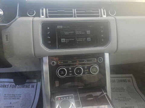 2016 Land Rover Range Rover HSE