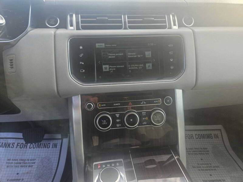 2016 Land Rover Range Rover HSE