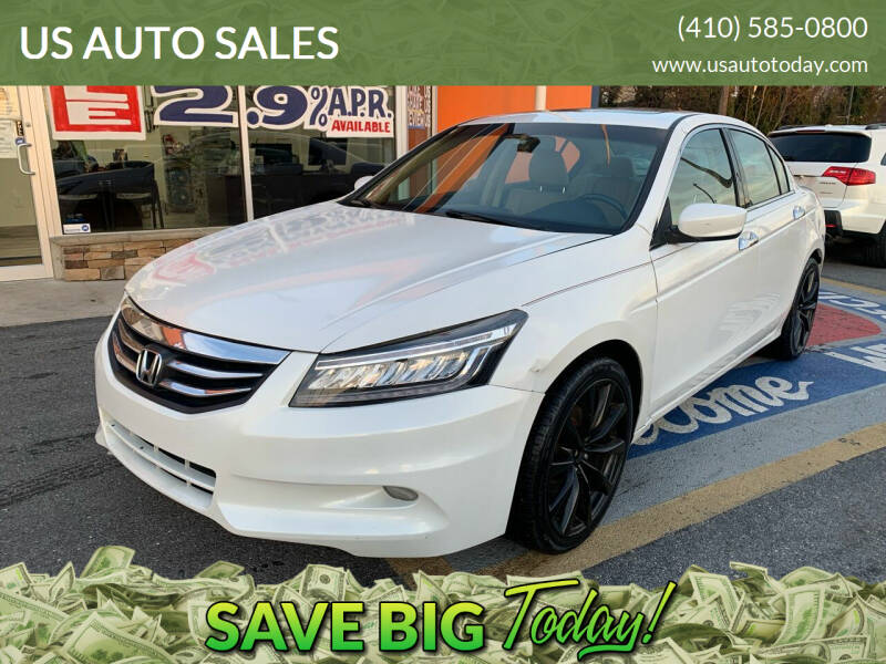 2012 Honda Accord for sale at US AUTO SALES in Baltimore MD