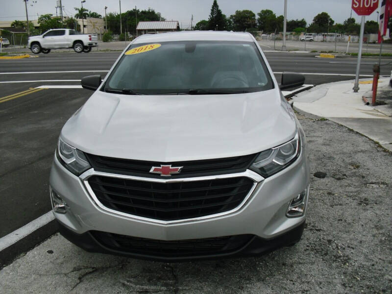 2018 Chevrolet Equinox for sale at SUPERAUTO AUTO SALES INC in Hialeah FL