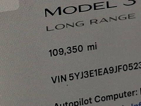2018 Tesla Model 3 Long Range