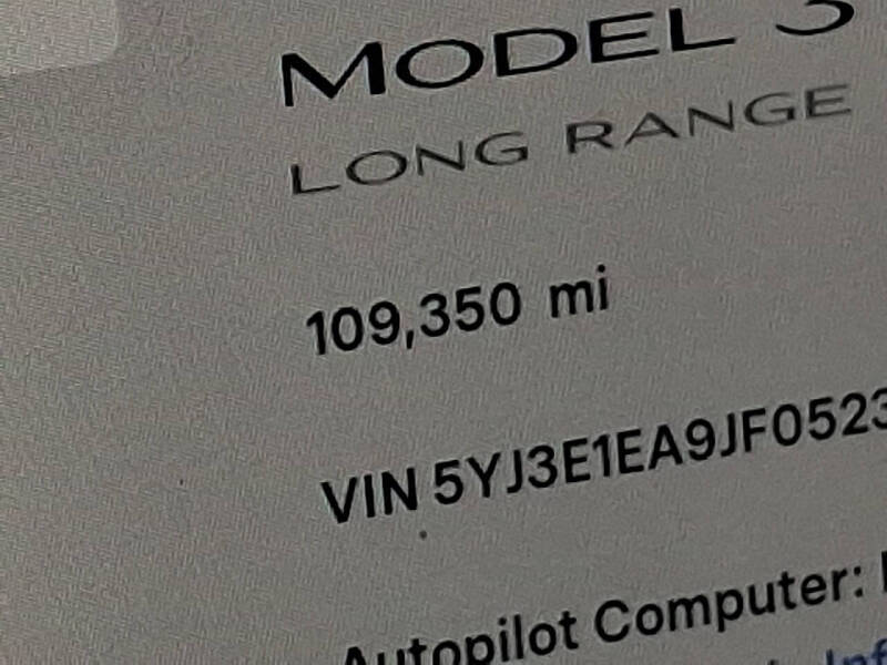 2018 Tesla Model 3 Long Range