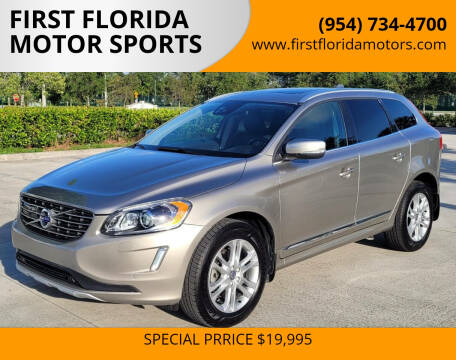 2016 Volvo XC60 for sale at FIRST FLORIDA MOTOR SPORTS in Pompano Beach FL