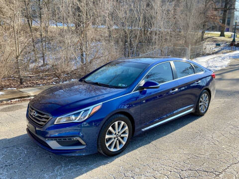 2017 Hyundai Sonata for sale at STIRLING MOTORS, LLC in Irwin PA