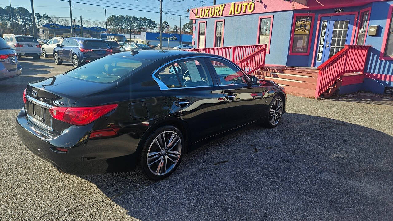 2014 INFINITI Q50 for sale at Luxury Auto Sales, Inc in Norfolk, VA