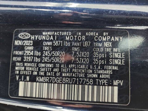 2024 Hyundai Palisade Calligraphy