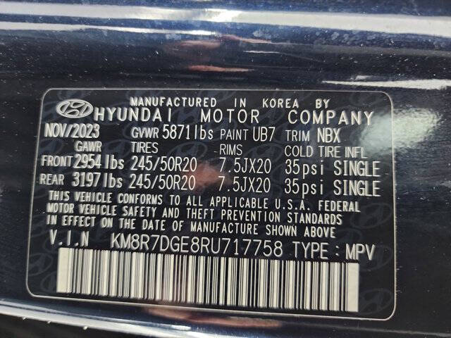 2024 Hyundai Palisade Calligraphy