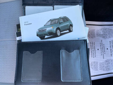 2012 Subaru Forester 2.5X