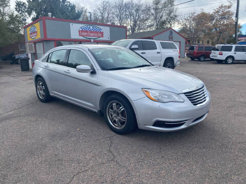 2012 Chrysler 200 for sale at FUTURES FINANCING INC. in Denver CO