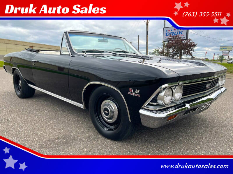 1966 Chevrolet Chevelle for sale at Druk Auto Sales in Ramsey MN