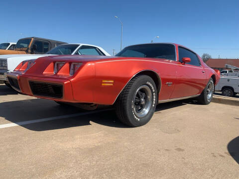 1981 Pontiac Firebird for sale at VanHoozer Auto Sales in Lawton OK