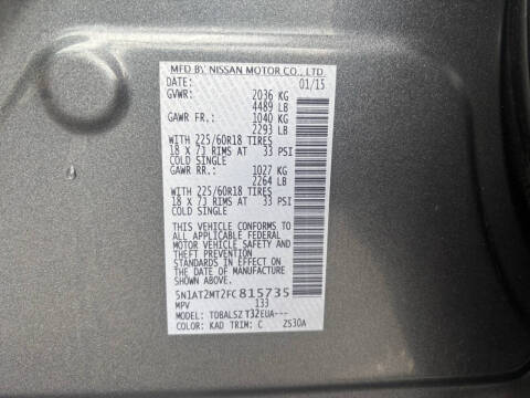 2015 Nissan Rogue SL