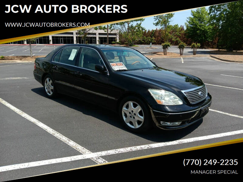 2004 Lexus LS 430 for sale at JCW AUTO BROKERS in Douglasville GA