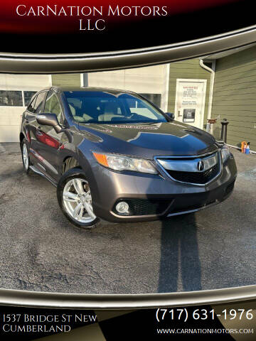 2013 Acura RDX for sale at CarNation Motors LLC - New Cumberland Location in New Cumberland PA