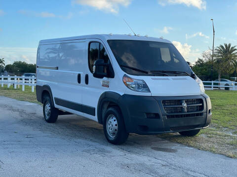 2018 RAM ProMaster Cargo for sale at Sunshine Auto Sales in Oakland Park FL