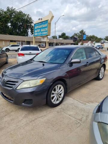 2010 Toyota Camry for sale at ADVANTAGE AUTO SALES in Enid OK