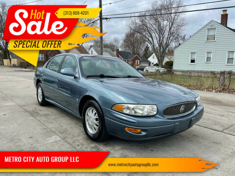 2002 Buick LeSabre for sale at METRO CITY AUTO GROUP LLC in Lincoln Park MI