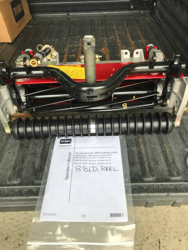 2013 Toro 3550 REELMASTER REELS for sale at Mathews Turf Equipment in Hickory NC