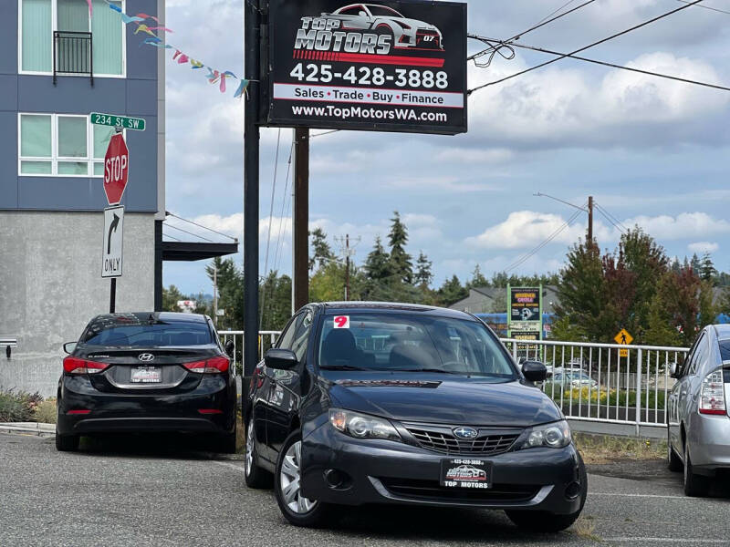 2009 Subaru Impreza for sale at Top Motors LLC in Edmonds WA