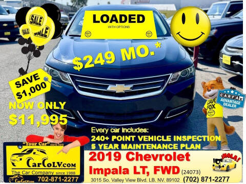 2019 Chevrolet Impala for sale at The Car Company - 249 monthly payments in Las Vegas NV