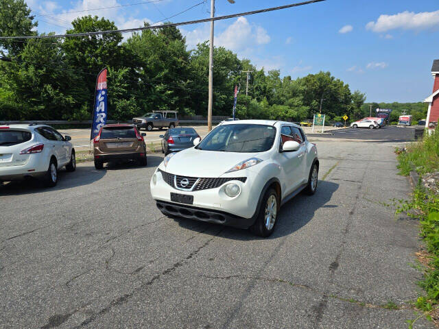 2013 Nissan JUKE for sale at PAKLAND AUTO SALES in Auburn, MA