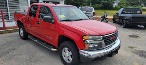 2005 GMC Canyon for sale at Falmouth Auto Center in East Falmouth MA