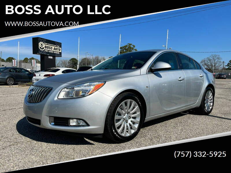 2011 Buick Regal for sale at BOSS AUTO LLC in Norfolk VA