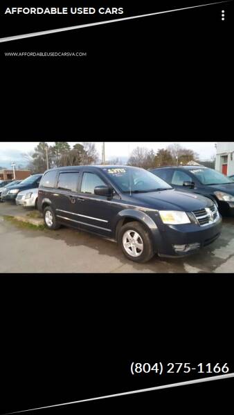 2008 Dodge Grand Caravan for sale at AFFORDABLE USED CARS in North Chesterfield VA