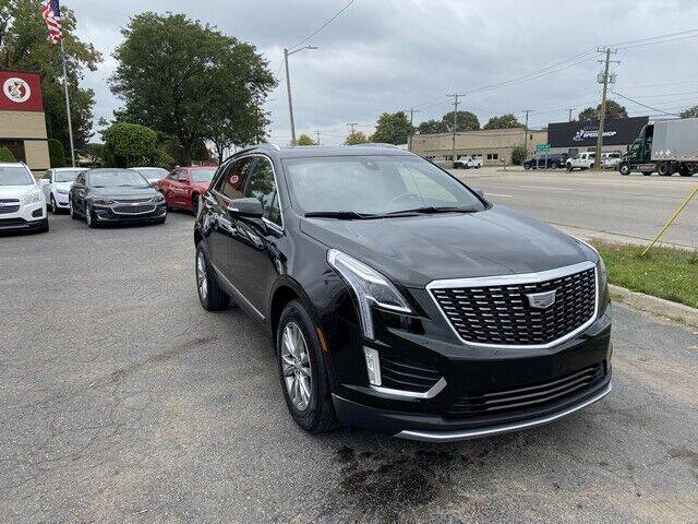 2021 Cadillac XT5 for sale at FAB Auto Inc in Roseville MI