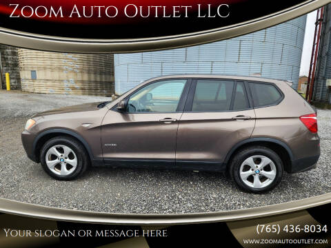 2011 BMW X3 for sale at Zoom Auto Outlet LLC in Thorntown IN