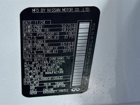 2025 Infiniti QX50 Luxe