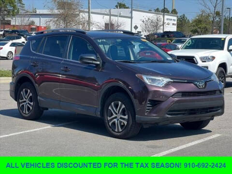 2018 Toyota RAV4 for sale at PHIL SMITH AUTOMOTIVE GROUP - Pinehurst Toyota Hyundai in Southern Pines NC