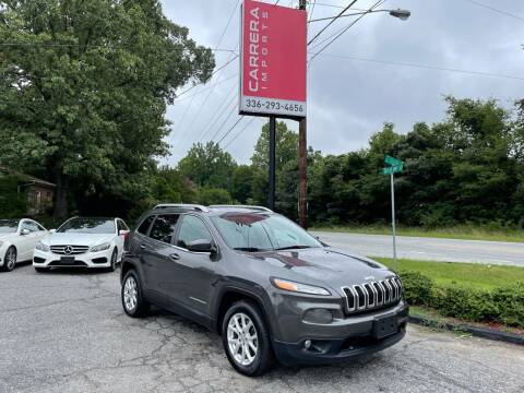 2014 Jeep Cherokee for sale at CARRERA IMPORTS INC in Winston Salem NC
