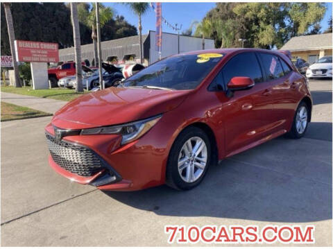 2019 Toyota Corolla Hatchback for sale at Dealers Choice Inc in Farmersville CA