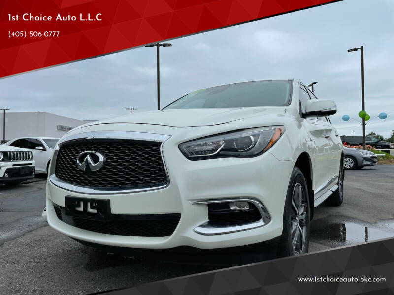 2019 Infiniti QX60 for sale at 1st Choice Auto L.L.C in Oklahoma City OK