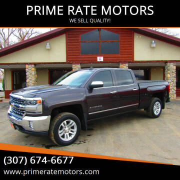 2016 Chevrolet Silverado 1500 for sale at PRIME RATE MOTORS in Sheridan WY