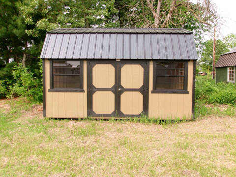 10 x 16 side lofted barn