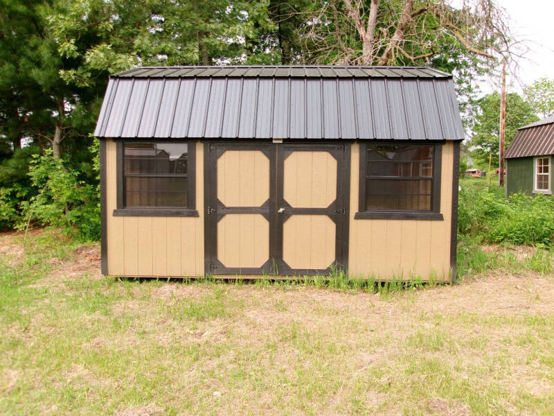 10 x 16 side lofted barn