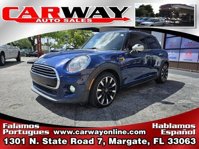 2016 MINI Hardtop 4 Door for sale at CARWAY Auto Sales in Margate FL
