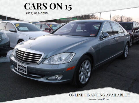 2007 Mercedes-Benz S-Class for sale at Cars On 15 in Lake Hopatcong NJ