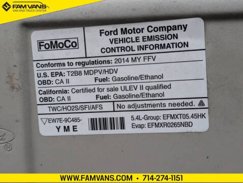 2014 Ford E-Series