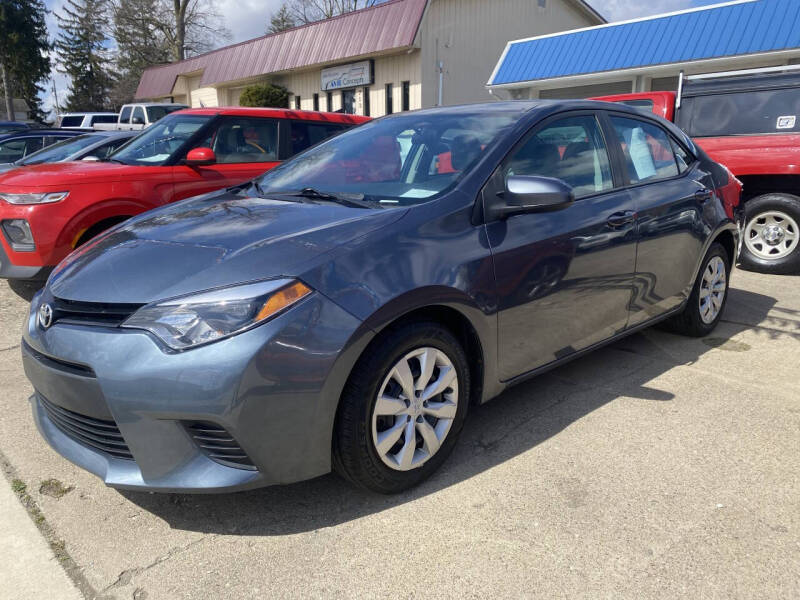 2014 Toyota Corolla for sale at Corkle Auto Sales INC in Angola IN